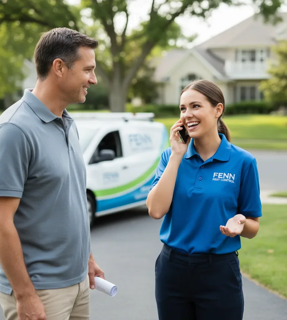 Fenn Pest Control customer support in Belfry